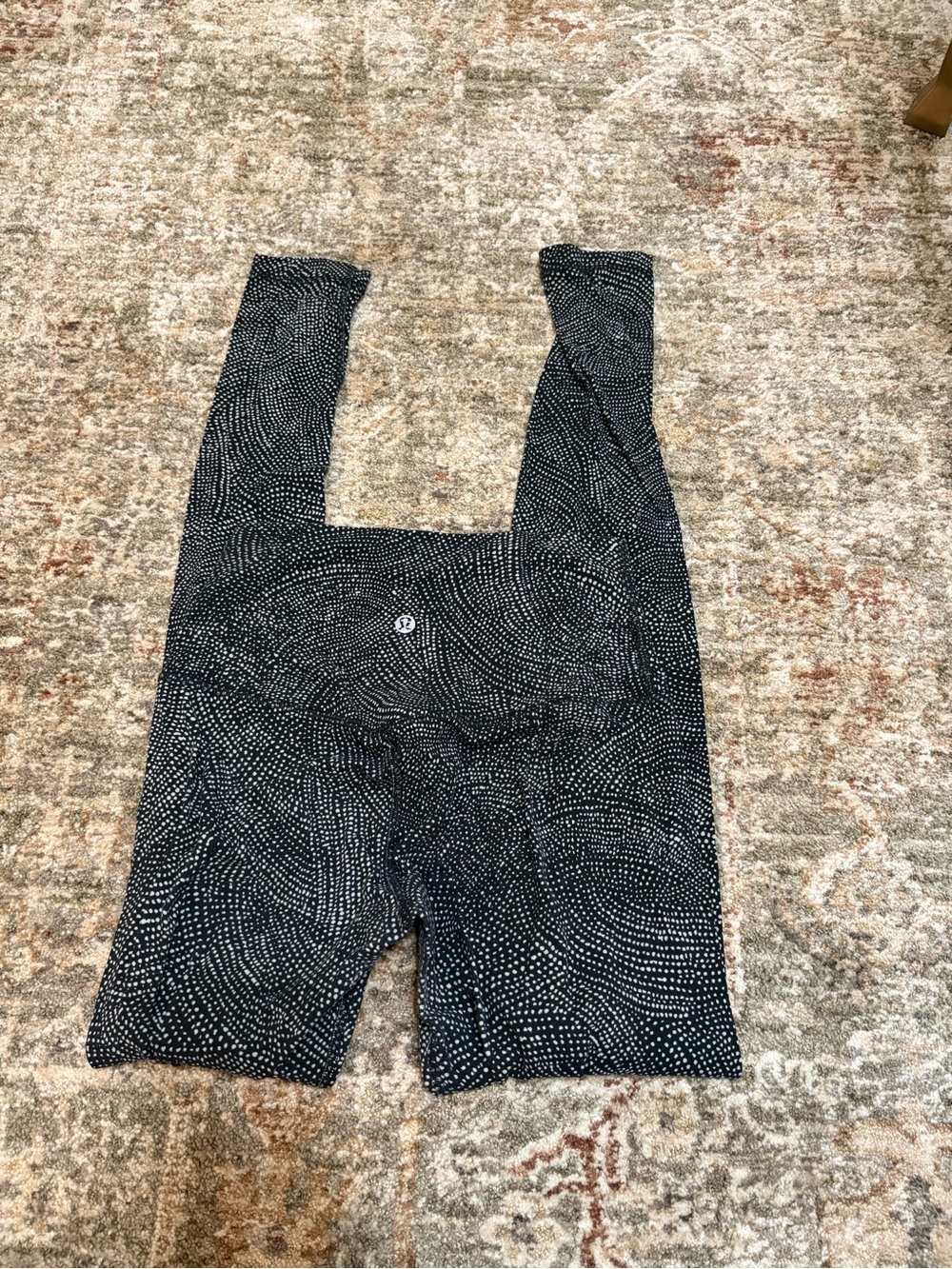 Lululemon Align Black & White Dot Print Leggings